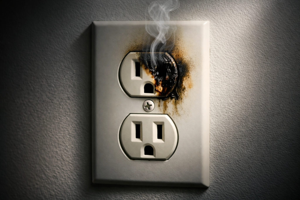 Burning Smell From Outlet Alabama