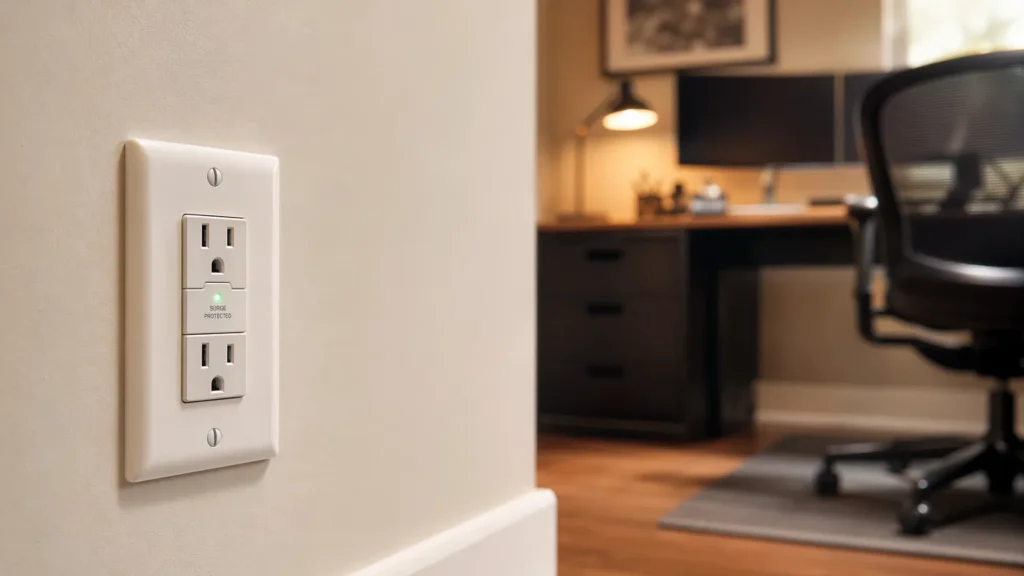 Home Office Electrical Setup Birmingham