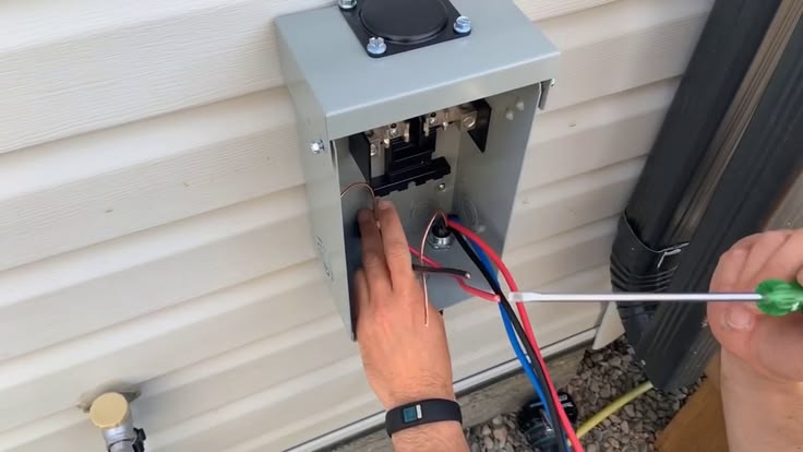 Hot tub pool wiring electrical panel upgrade in Southaven MS